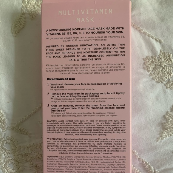 Vitamasques 5 Multivitamin Face Masks - Picture 3 of 3
